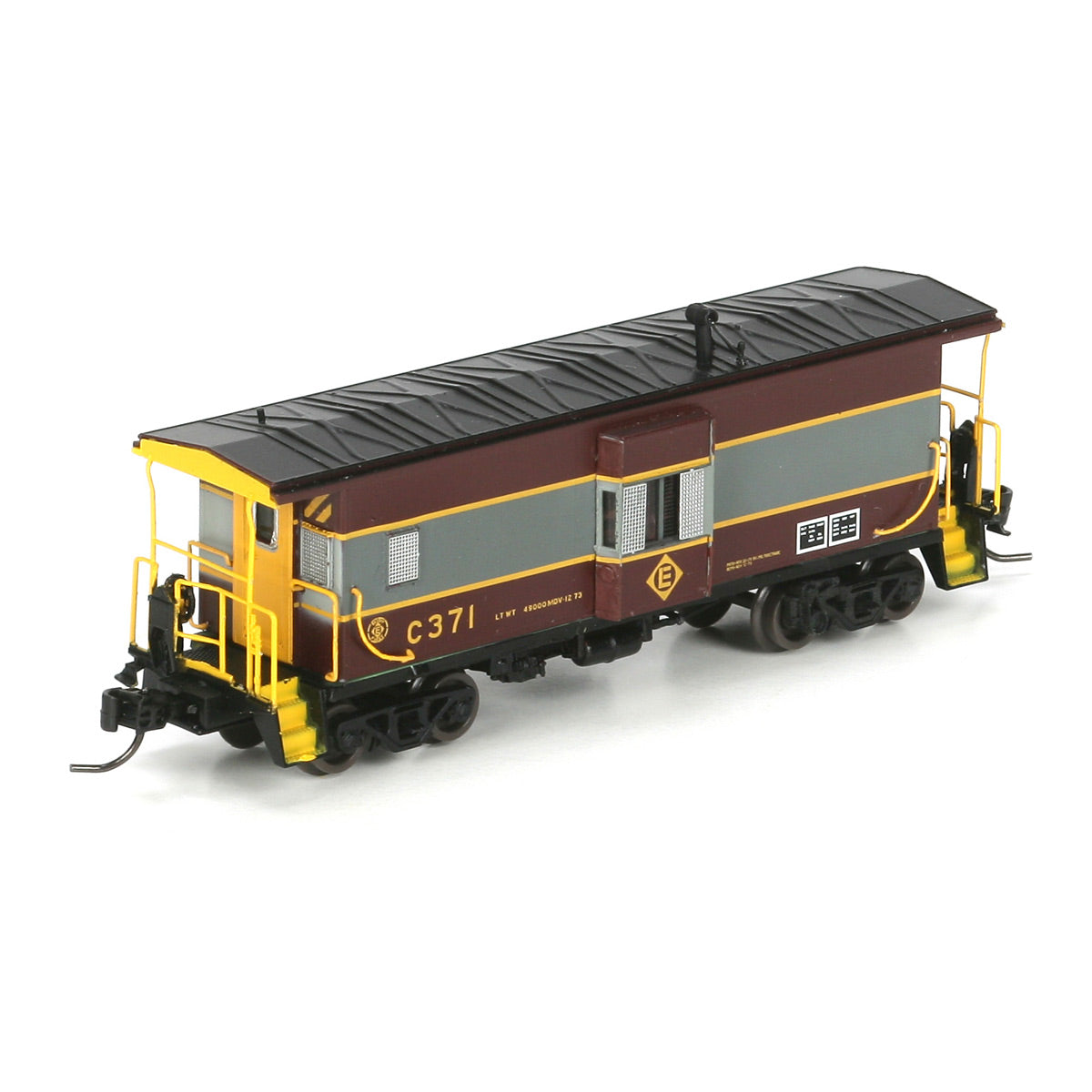 Athearn 23260 N Erie Lackawanna Bay Window Caboose #C-371