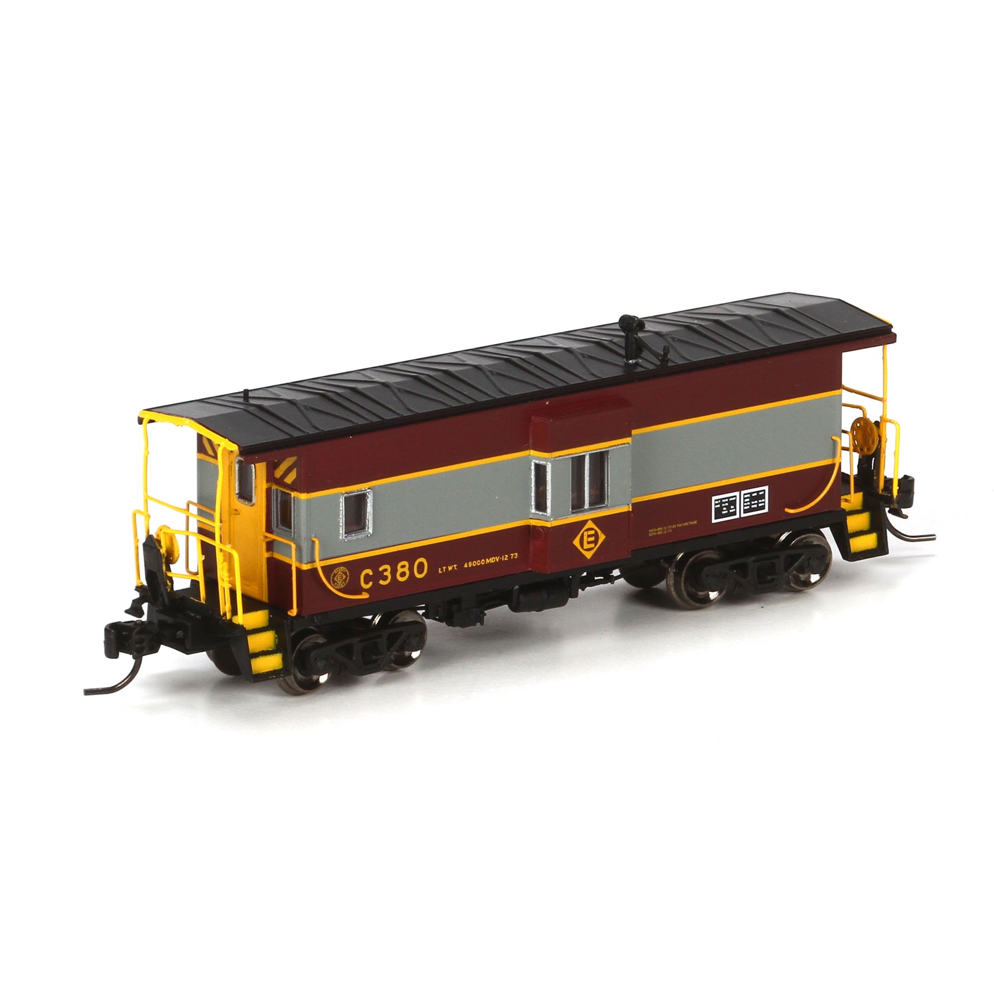 Athearn 23262 N Erie Lackawanna Bay Window Caboose #C-380