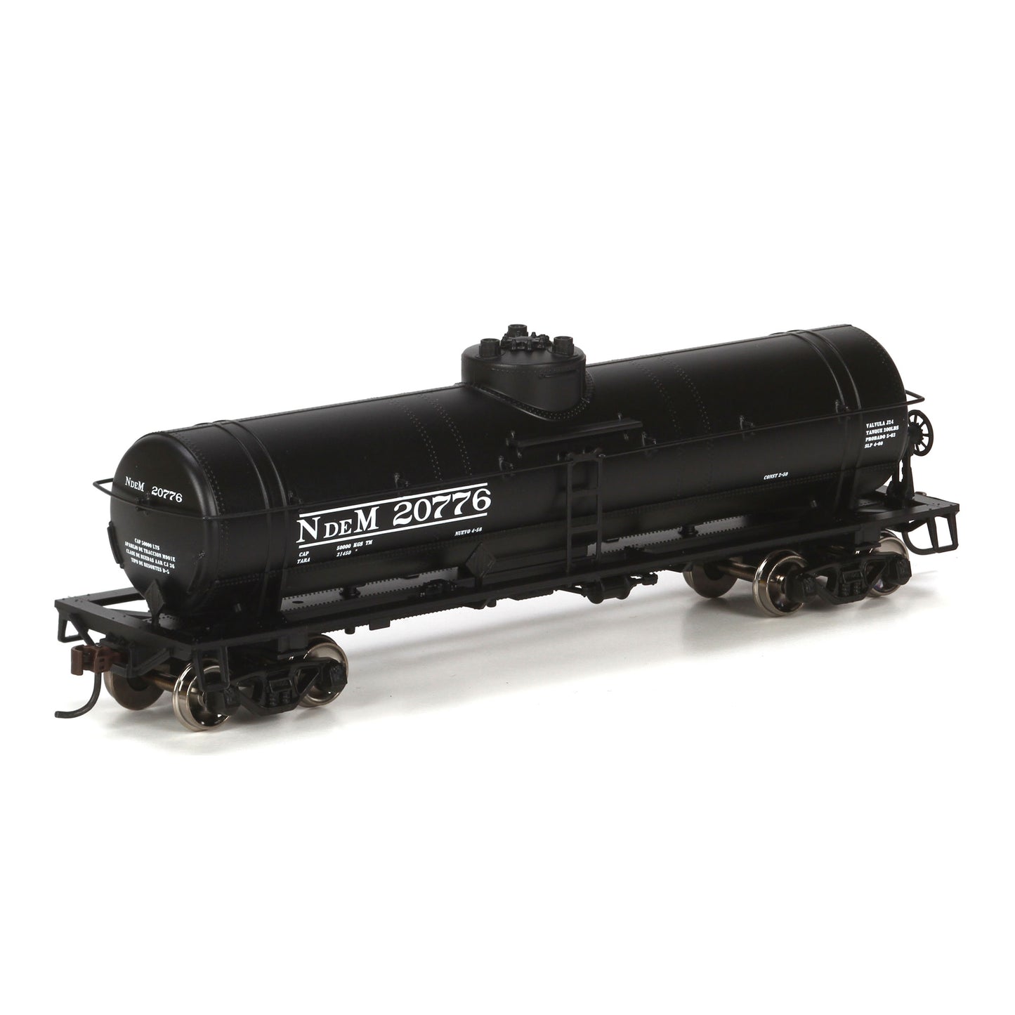 Athearn 76663 HO Nacionales de Nexico RTR Single Dome Tank Car #20776