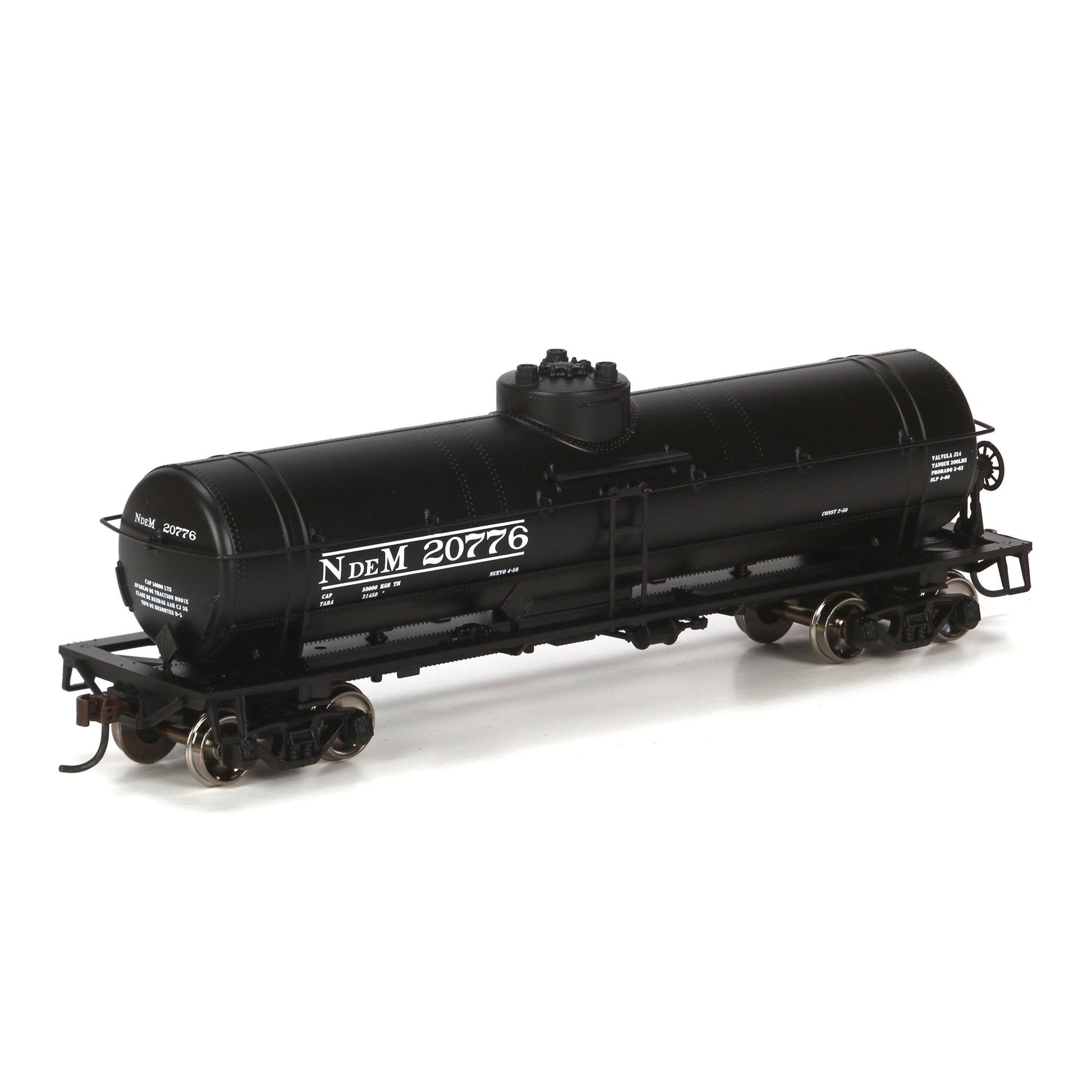 Athearn 76663 HO Nacionales de Nexico RTR Single Dome Tank Car #20776