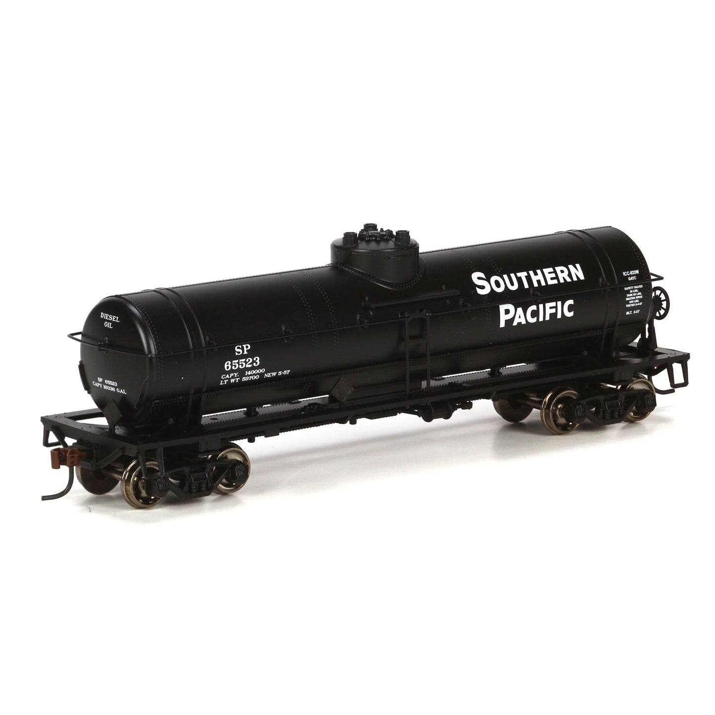 Athearn 76669 HO Southern Pacific Single Dome Tank Car #65523