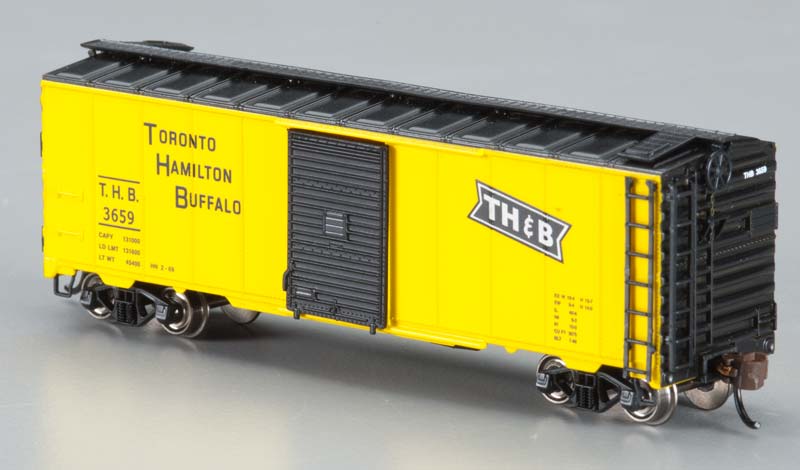 Bachmann 17055 N Toronto, Hamilton & Buffalo AAR 40' Steel Boxcar #3659