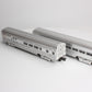 Williams 43002 O Gauge Burlington 60 Ft. Streamline Passenger Car 2-Pack