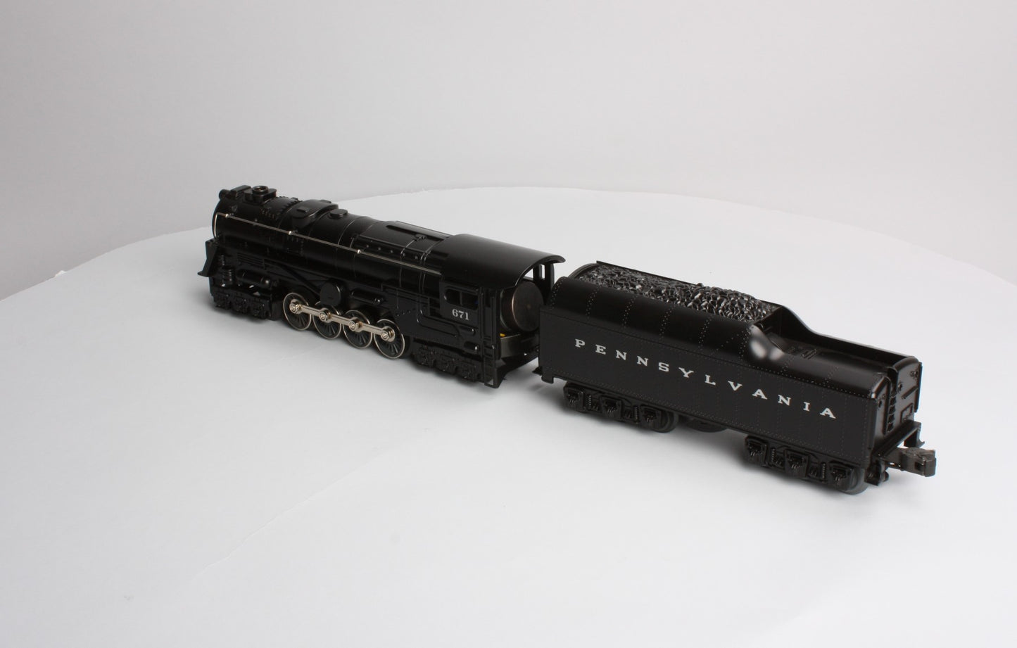 Williams 40499 PRR 6-8-6 S-2 Turbine Steam Locomotive & Tender #671