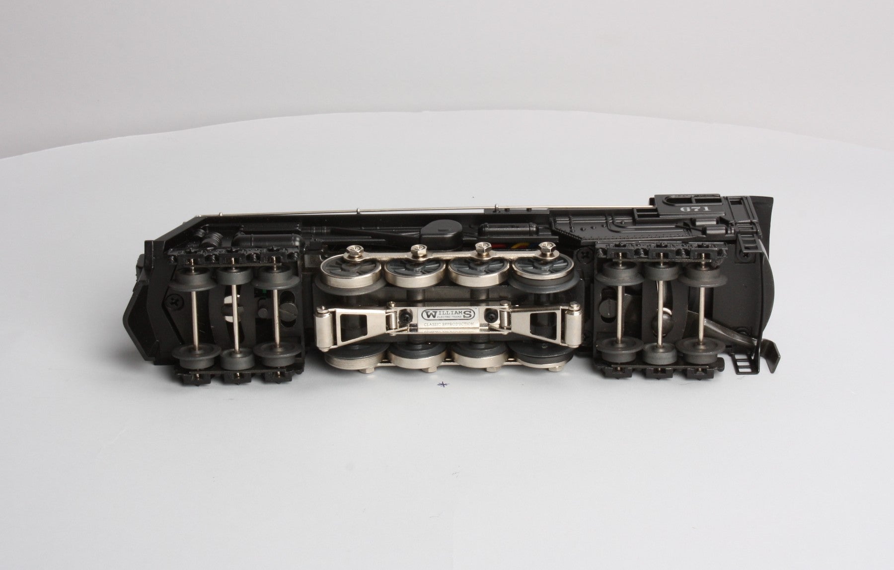 Williams 40499 PRR 6-8-6 S-2 Turbine Steam Locomotive & Tender #671