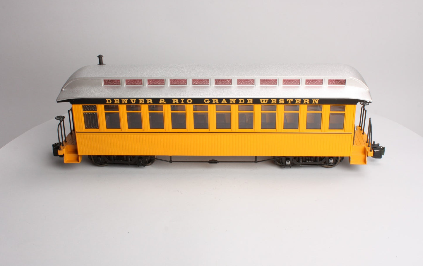 Bachmann 89791 G Scale Denver & Rio Grande Western Coach (Metal Wheels)