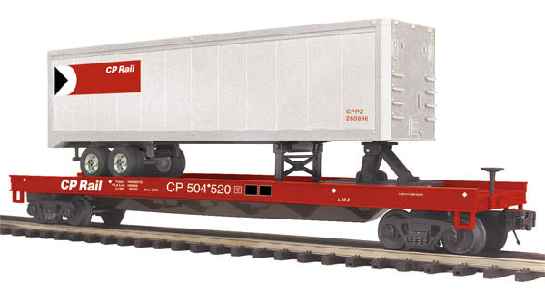 MTH 20-98822 O Flat w/40' Trailer, CPR
