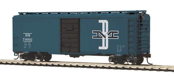 MTH 81-74024 HO B&M 40' PS-1 Boxcar