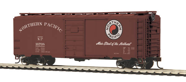 MTH 81-74028 HO Scale Northern Pacific 40' PS-1 Boxcar #16726