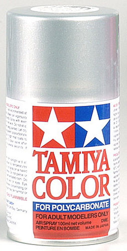 Tamiya 86041 PS-41 Bright Silver 100 ml Spray Paint Can