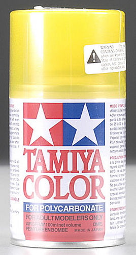 Tamiya 86042 PS-42 Translucent Yellow 100 ml Spray Paint Can