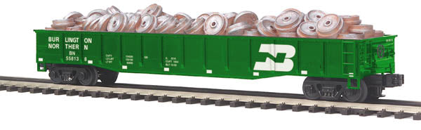 MTH 20-98825 BN Gondola w/Wheel Scrap