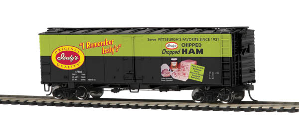 MTH 85-78003 HO Isaly''s 40'' Steel Reefer #47802