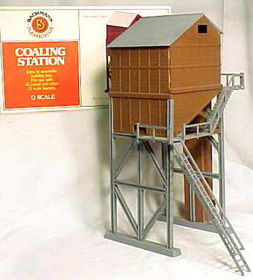 Bachmann 45957 O Gauge Plasticville Coaling Station Classic Building Kit