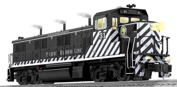 Lionel 6-38545 O Gauge Pacific Harbor Genset Switcher #31 with LEGACY