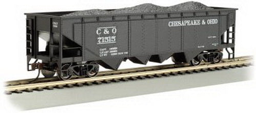 Bachmann 17602 HO Chesapeake & Ohio 40' Quad Hopper Car #71515
