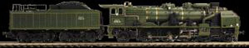 MTH 20-3450-1 O Orient Express -2-3-1 Pacific Steam Loco w/3.0/Hi-Rail #231E35