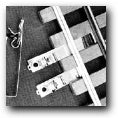 Gargraves 910-B Stainless Connector for Center Rail O-Gauge (72)