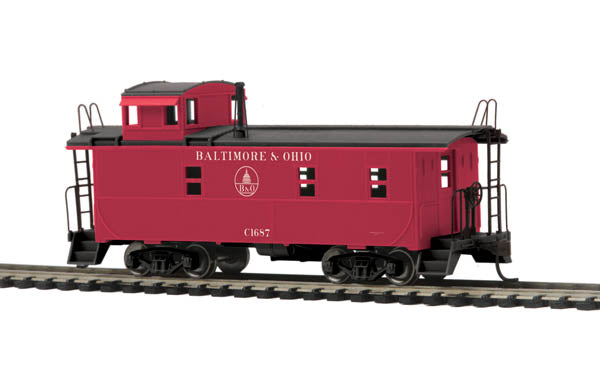 MTH 85-77000 HO B&O Steel Caboose #C1687