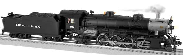 Lionel 6-11256 O New Haven Mikado Steam Locomotive & Tender #3021