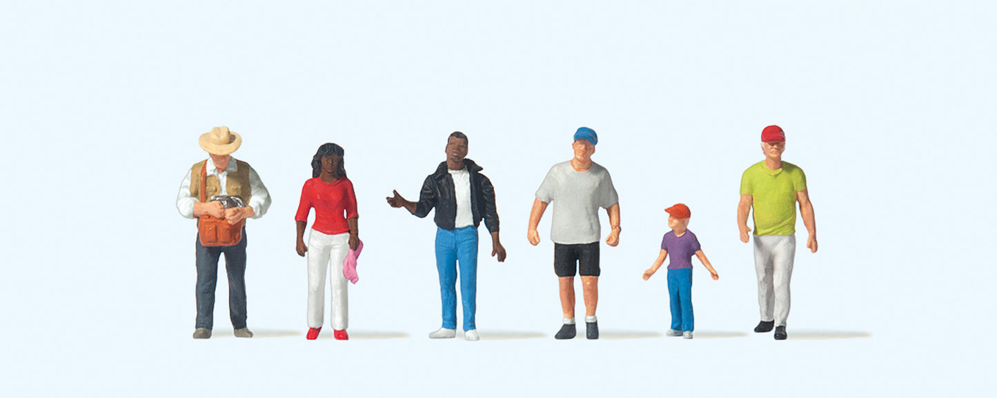Preiser 10793 HO Passers By Figures (Set of 6)