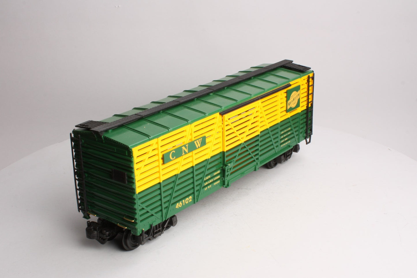 Aristo-Craft 46102 G Scale Chicago and Northwestern Cattle Car