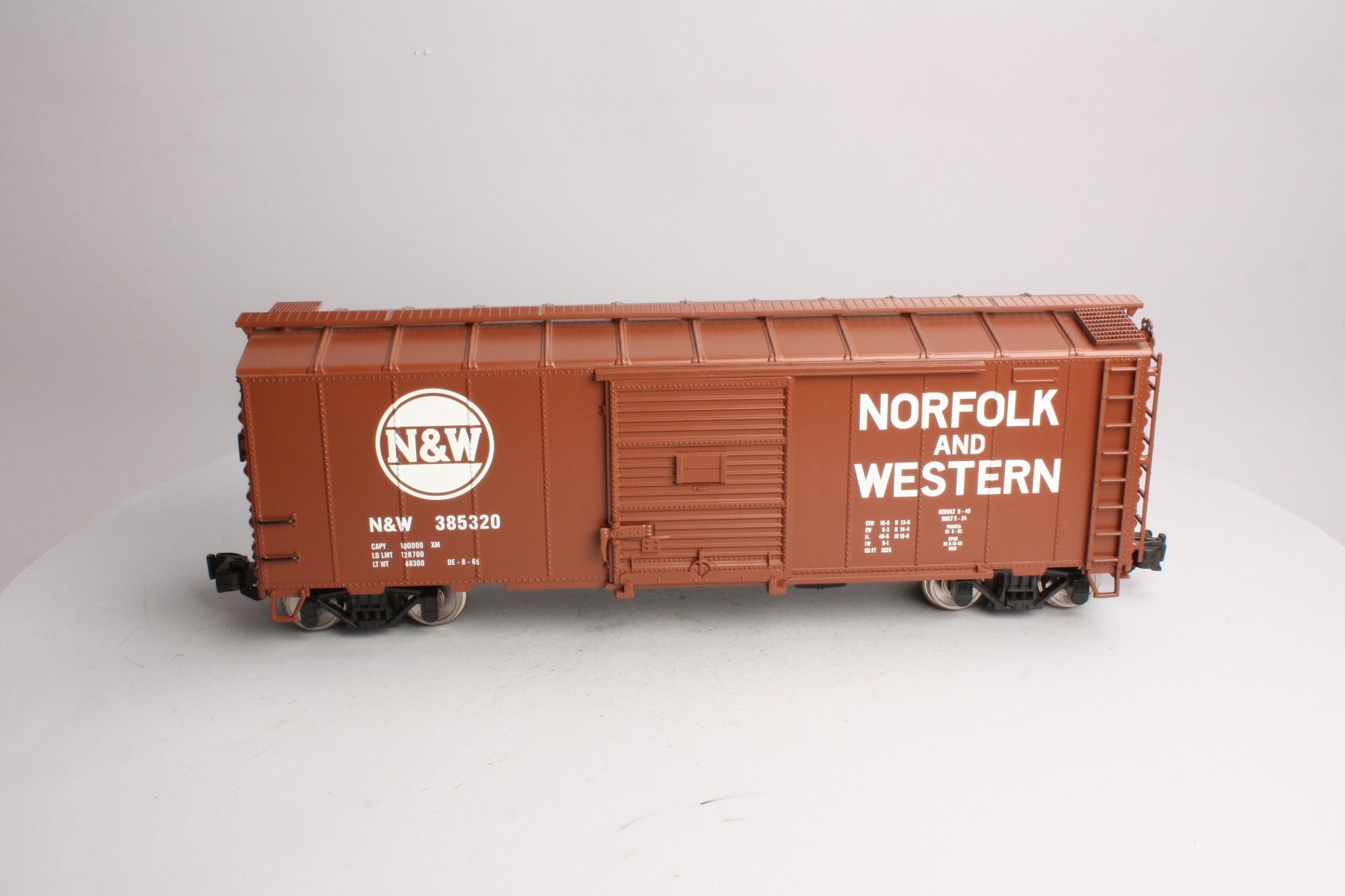 Aristo-Craft 46078 N&W 40' Steel Boxcar #385320