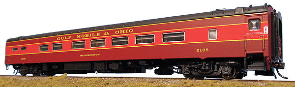 Rapido Trains 111027 HO Gulf, Mobile & Ohio Buffet-Parlor (Springfield)