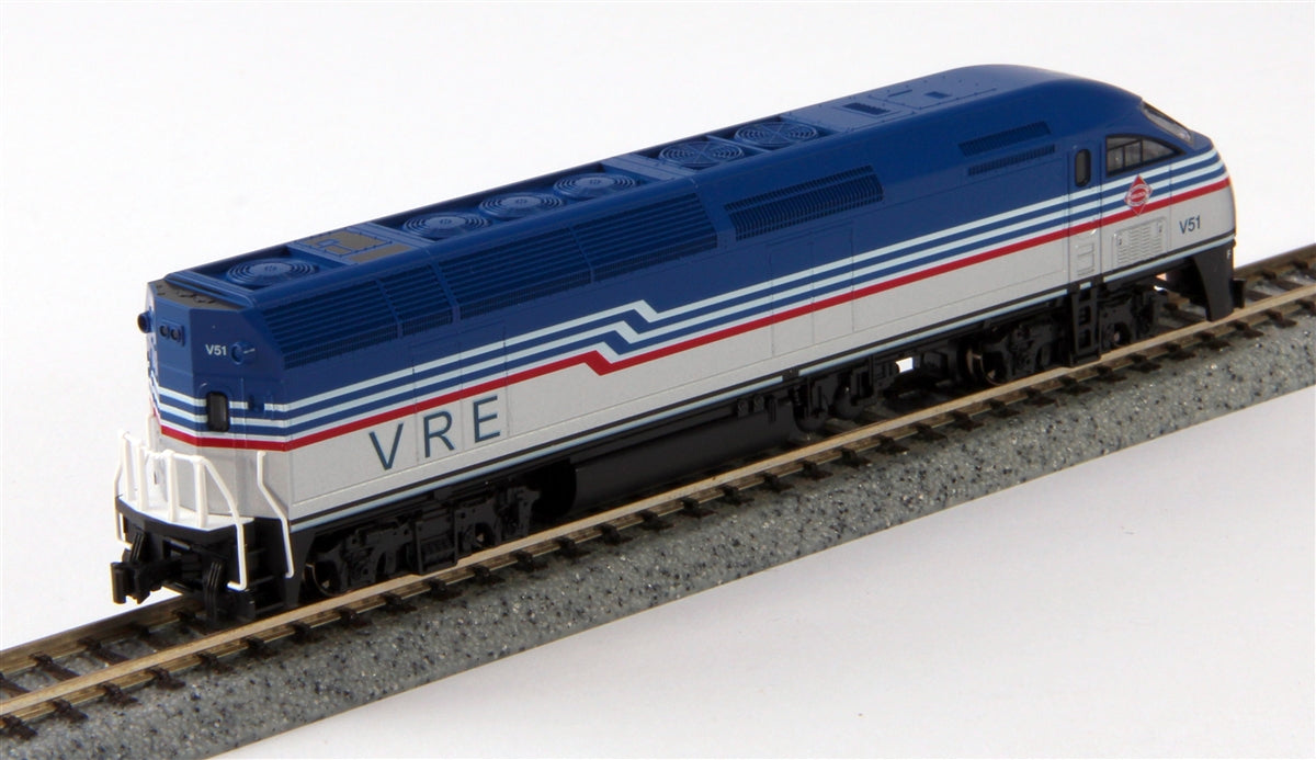 Kato 176-6125 N Scale Virginia Railway Express MP36PH Diesel Locomotive #V51