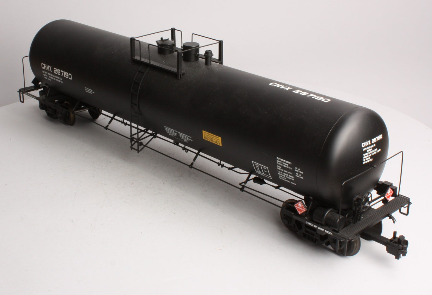 USA Trains R15162 G CHVX Modern Tank Car with Extruded Aluminum Body #287190