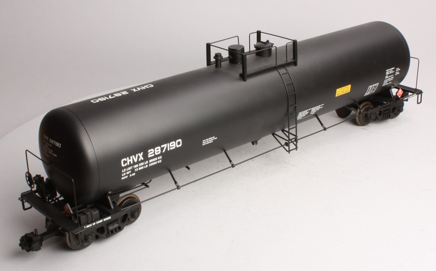 USA Trains R15162 G CHVX Modern Tank Car with Extruded Aluminum Body #287190