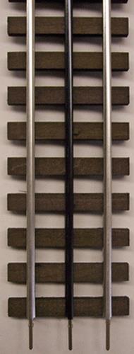 Gargraves WT-101-6 O G 3 Rail Phantom Tinplate 6.2" Wood Sectional Track