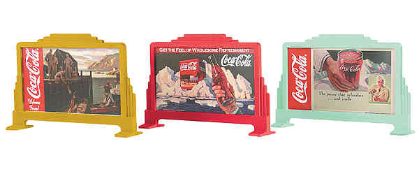 K-Line K41872A Coca-Cola Billboard 3-PAC
