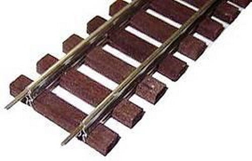 Gargraves 402SW-12 S Gauge Stainless 12.4" Wood Tie Sectional Track