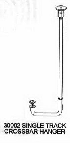 Interail 30002 Single Track Ceiling Mount J Hanger