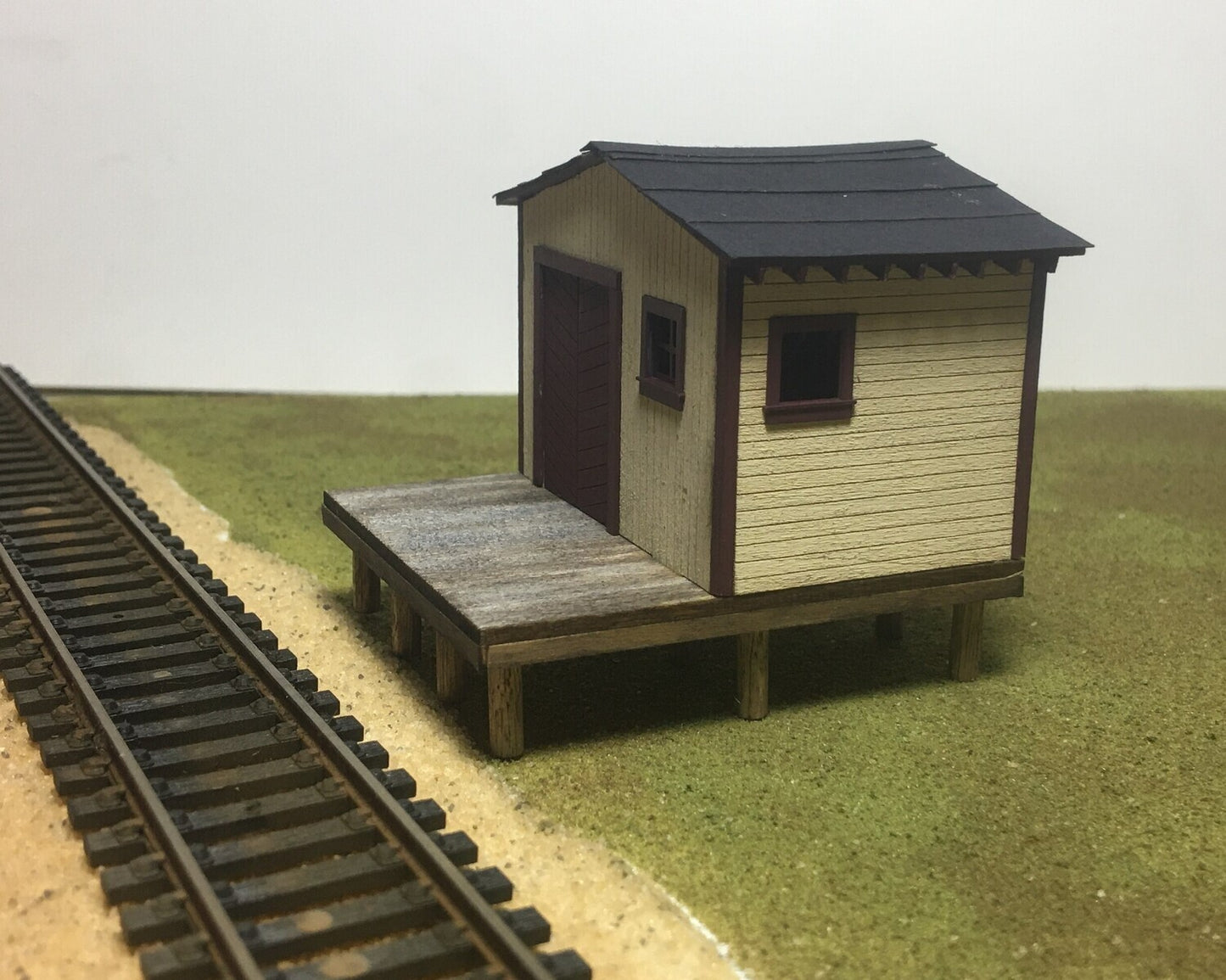 Motrak Models 63009 S Jefferson Depot Laser-Cut Wood Kit