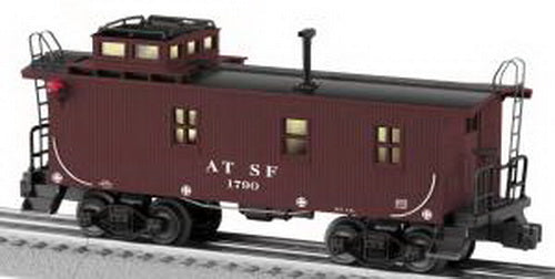 Lionel 6-27678 O Gauge Santa Fe Wood-Side Caboose #1790