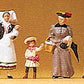 Preiser 24608 HO 1900's Group from Spreewald Figures (Set of 6)
