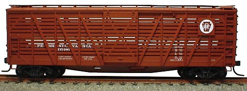 Accurail 47221 HO Scale Pennsylvania PRR 40' Wood Stock Car Kit