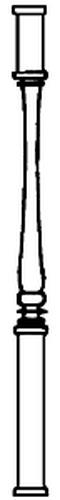 Alexander Scale 1501 HO Porch Support (Pack of 6)