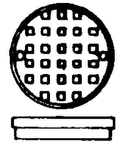 Alexander Scale 3301 HO Man-Hole Cover (Pack of 10)