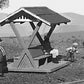 American Model Builders 137 HO Pacific Electric Passenger Shelter Laser Art Kit