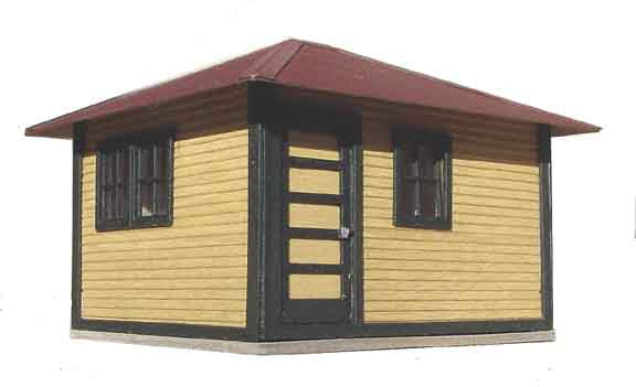 American Model Builders 175 HO Material House w/o Motor Car Laser Art Kit