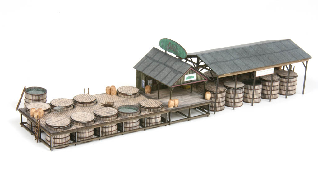 American Model Builders 625 N Scale The Pickle Works Laser Art Kit