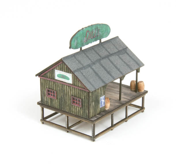 American Model Builders 625 N Scale The Pickle Works Laser Art Kit