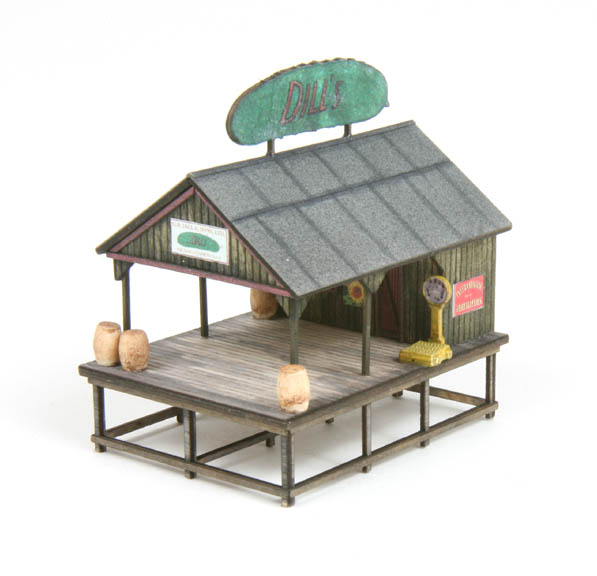 American Model Builders 625 N Scale The Pickle Works Laser Art Kit