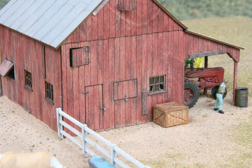 Barn Model Kit Ho Scale Barn Plans HO Scale Barn Yard Fence Kit, 1 Kroger