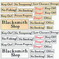 B.T.S. 10930 O Warning Signs