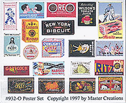 B.T.S. 10932 O Color Poster Set General Store III