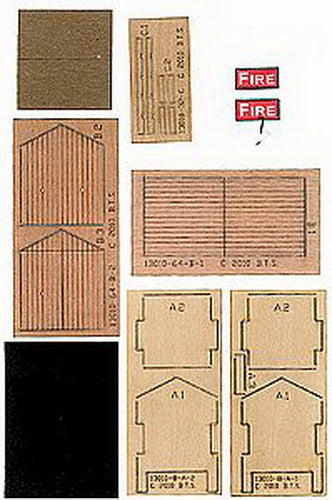 B.T.S. 13010 O Fire Hose Storage Shed Kit
